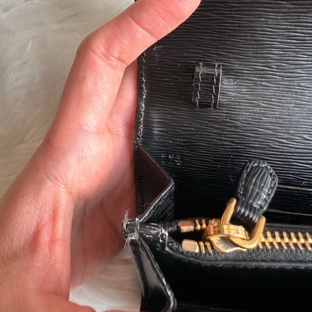 Prada Leather and Nylon Wallet with Detachable Strap - Picture 12 of 14